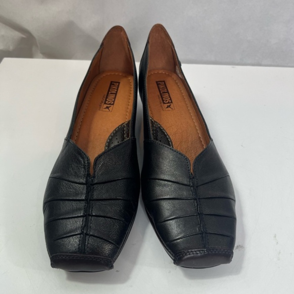 Pikolinos Black Flat Women's Shoes, NWOB, size 37
